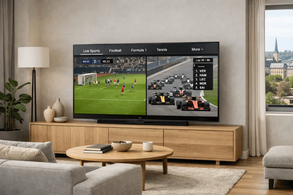 IPTV Luxembourg sport