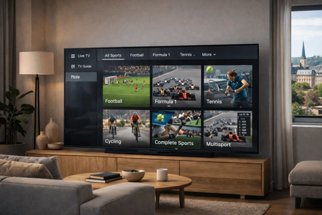 streaming sport Luxembourg