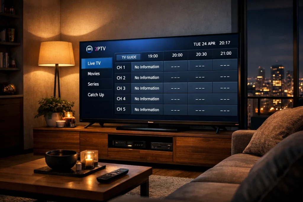 problèmes EPG IPTV