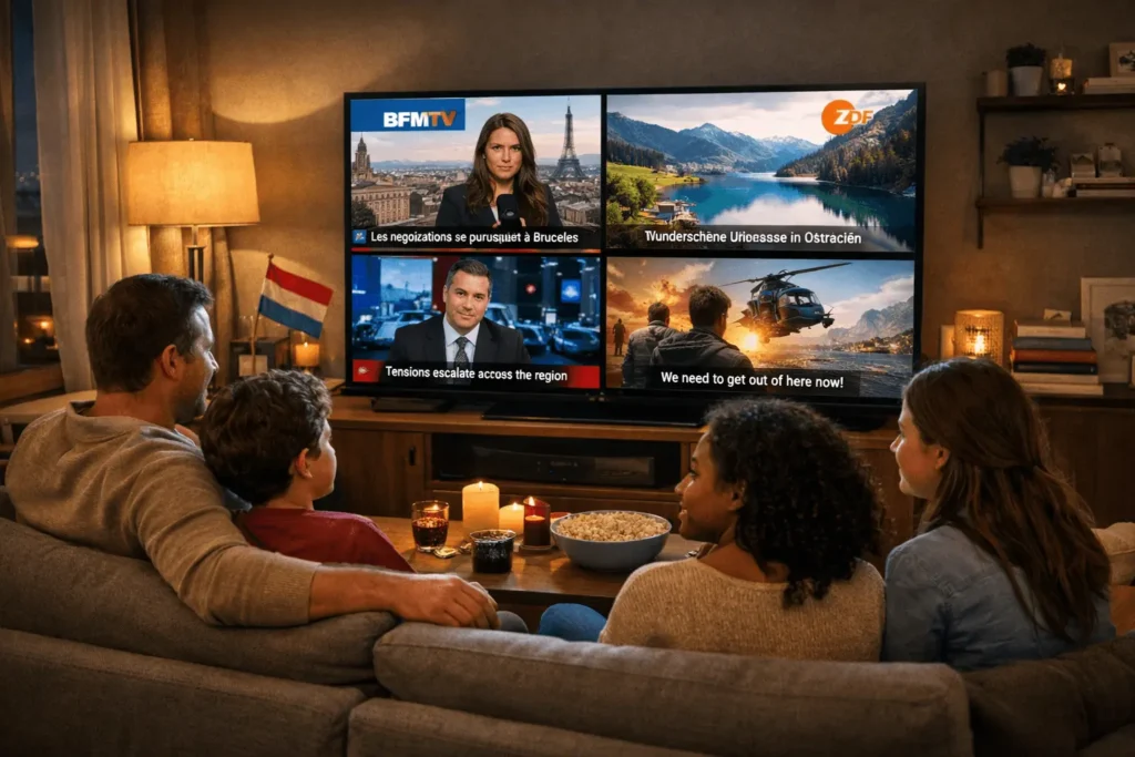 IPTV polyglotte Luxembourg