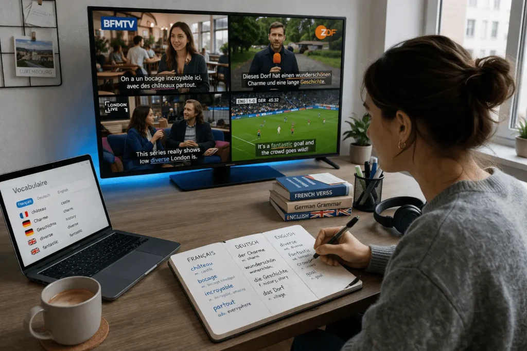 multilingual IPTV Luxembourg
