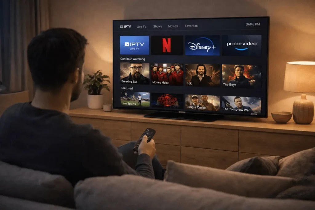 IPTV multi applications
