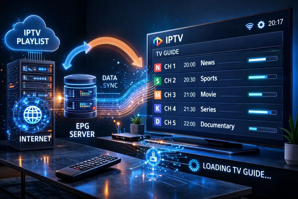 Smart IPTV guide des programmes

