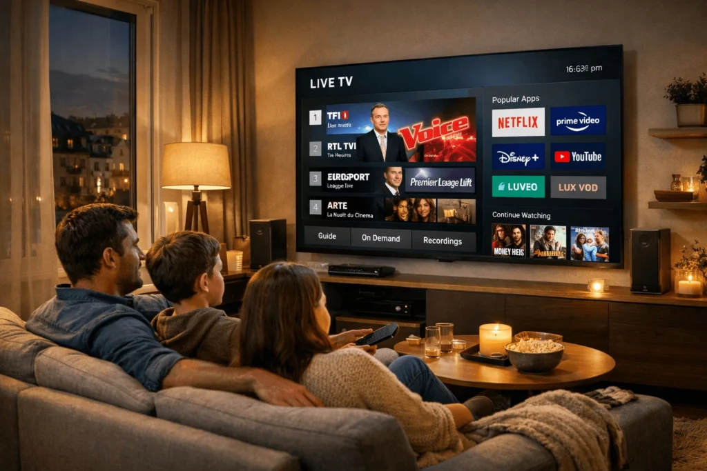 streaming IPTV Luxembourg