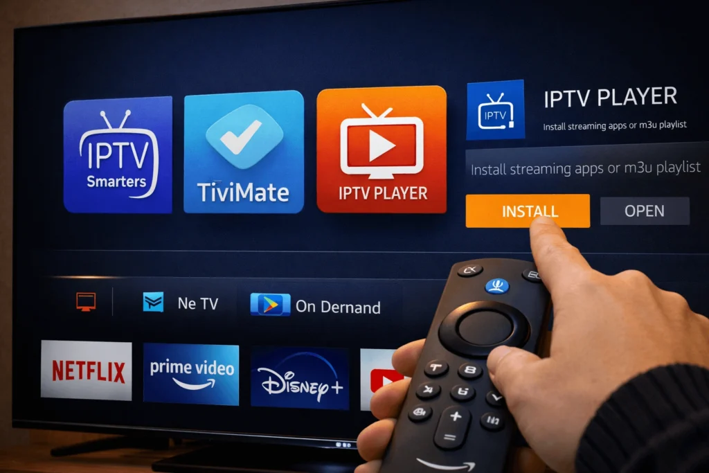 configurer IPTV Firestick
