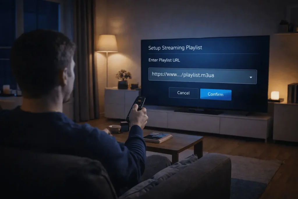 fichier M3U IPTV
