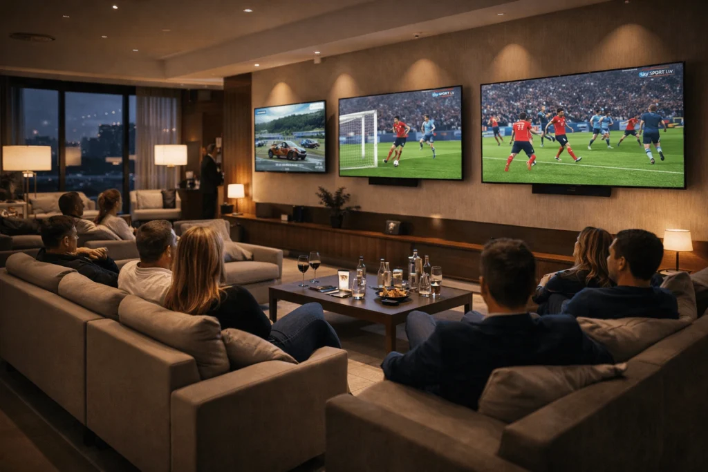 IPTV hôtels bars Luxembourg : chaînes sport et installation 2 IPTV hôtels bars Luxembourg