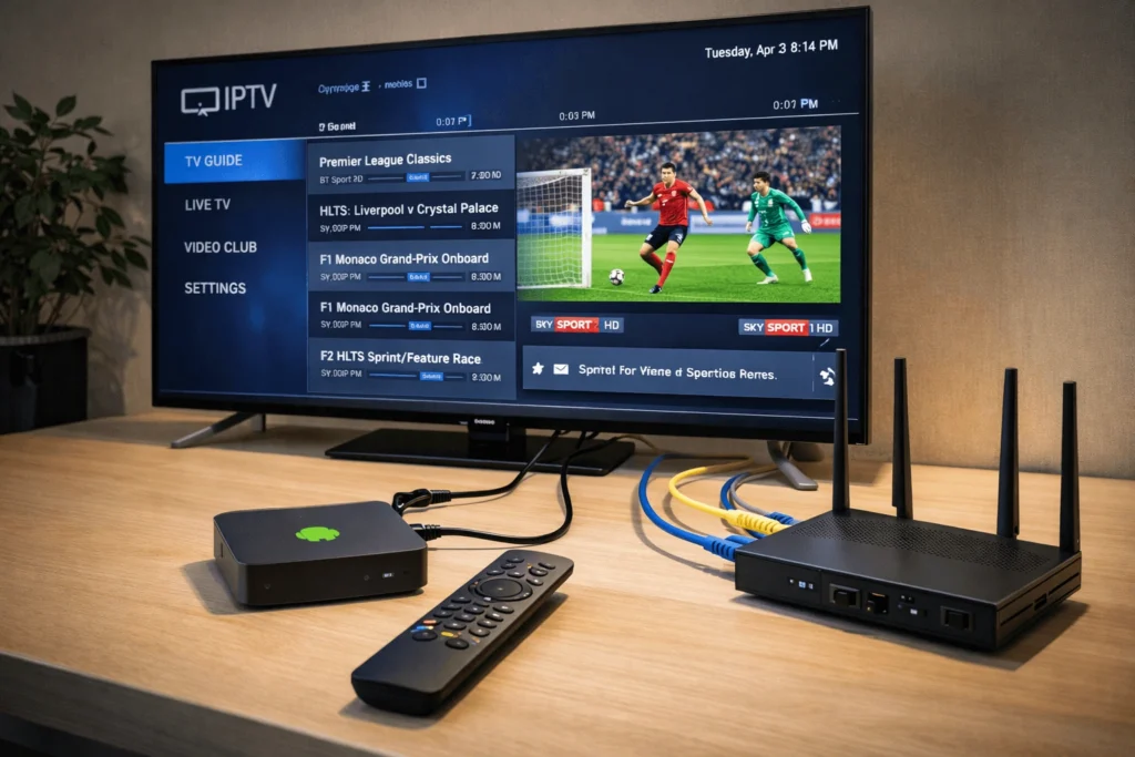 IPTV hôtels bars Luxembourg : chaînes sport et installation 3 diffusion sport bar Luxembourg