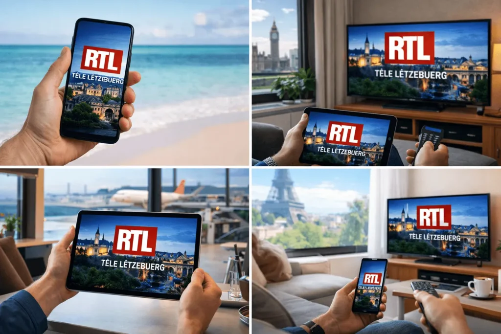 IPTV Luxembourg expatriés : RTL Zwee depuis l'étranger 4 accès TV Luxembourg hors frontières
