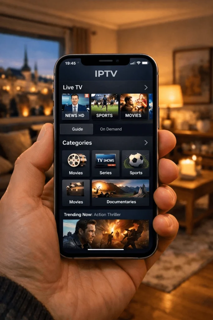 IPTV iPhone Luxembourg