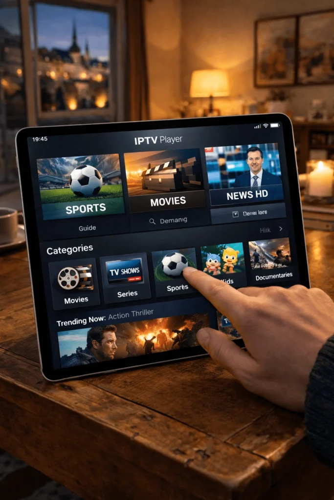 application IPTV iPhone
