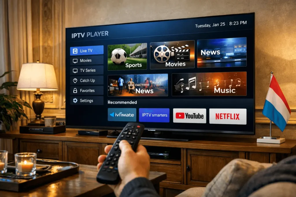 applications IPTV Luxembourg