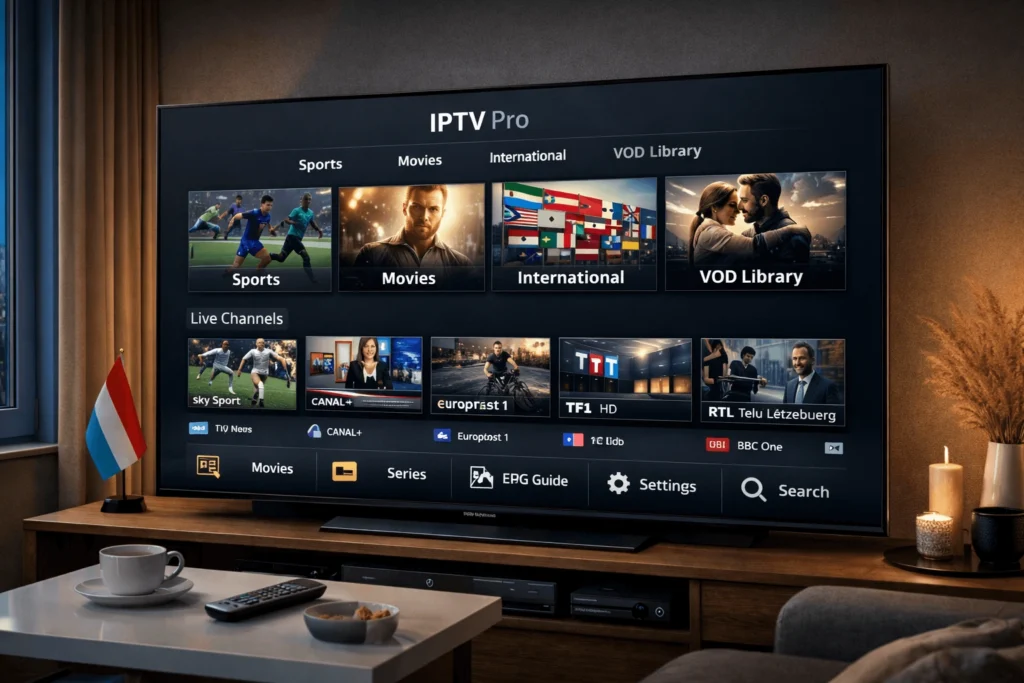 IPTV stable Luxembourg