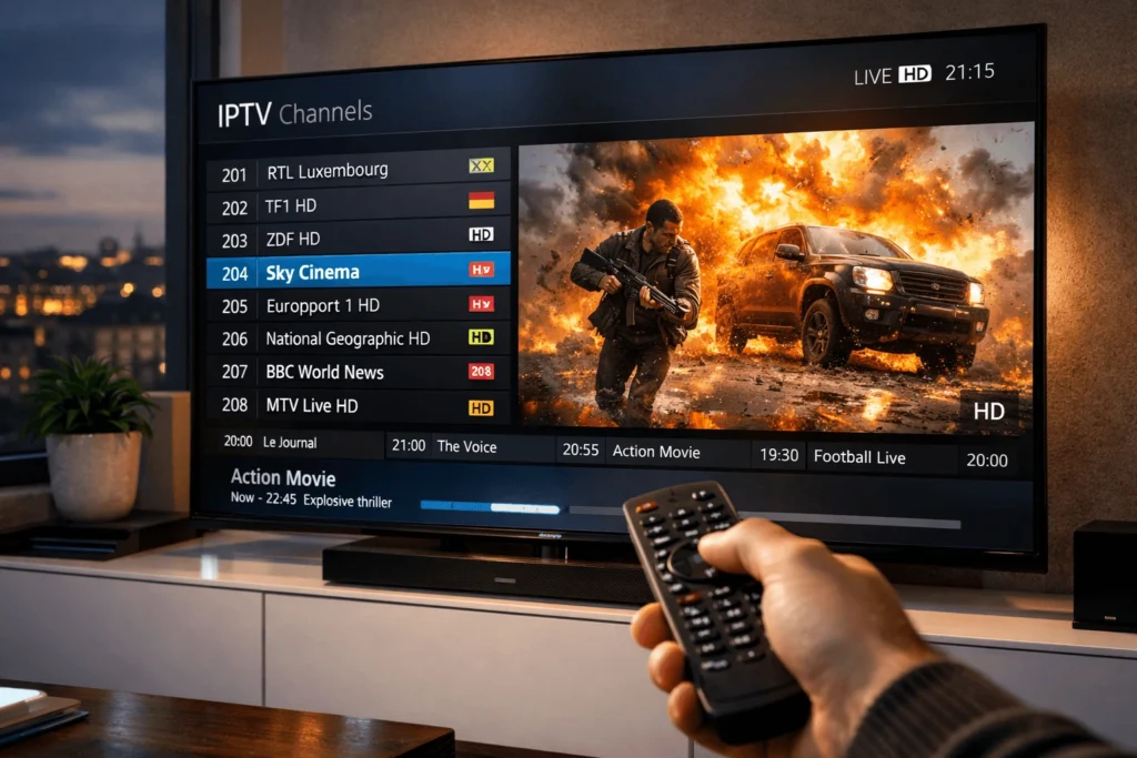 streaming IPTV stabilité