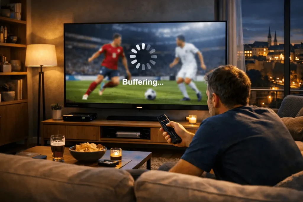 IPTV buffering Luxembourg