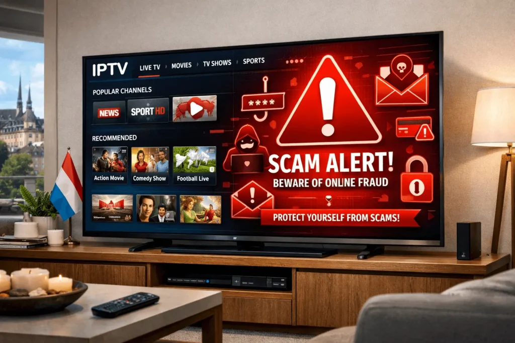 arnaque IPTV Luxembourg
