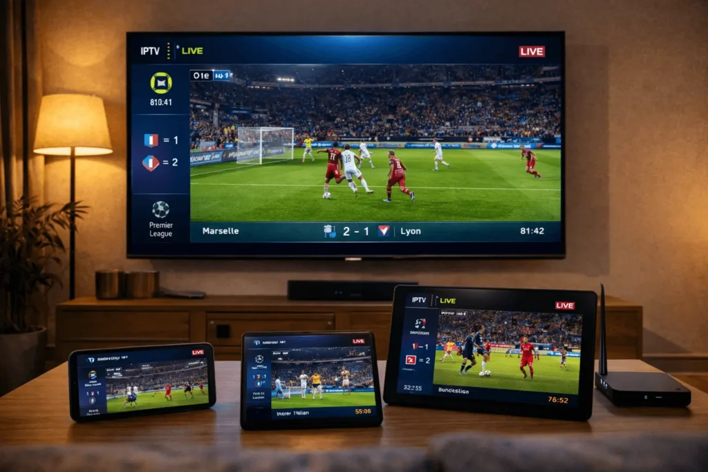 IPTV sport Luxembourg : Bundesliga, Champions League ect 3 football streaming Luxembourg
