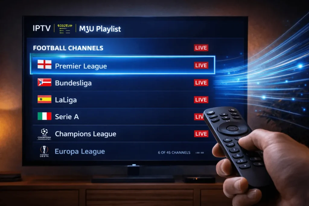 IPTV sport Luxembourg : Bundesliga, Champions League ect 4 abonnement IPTV football