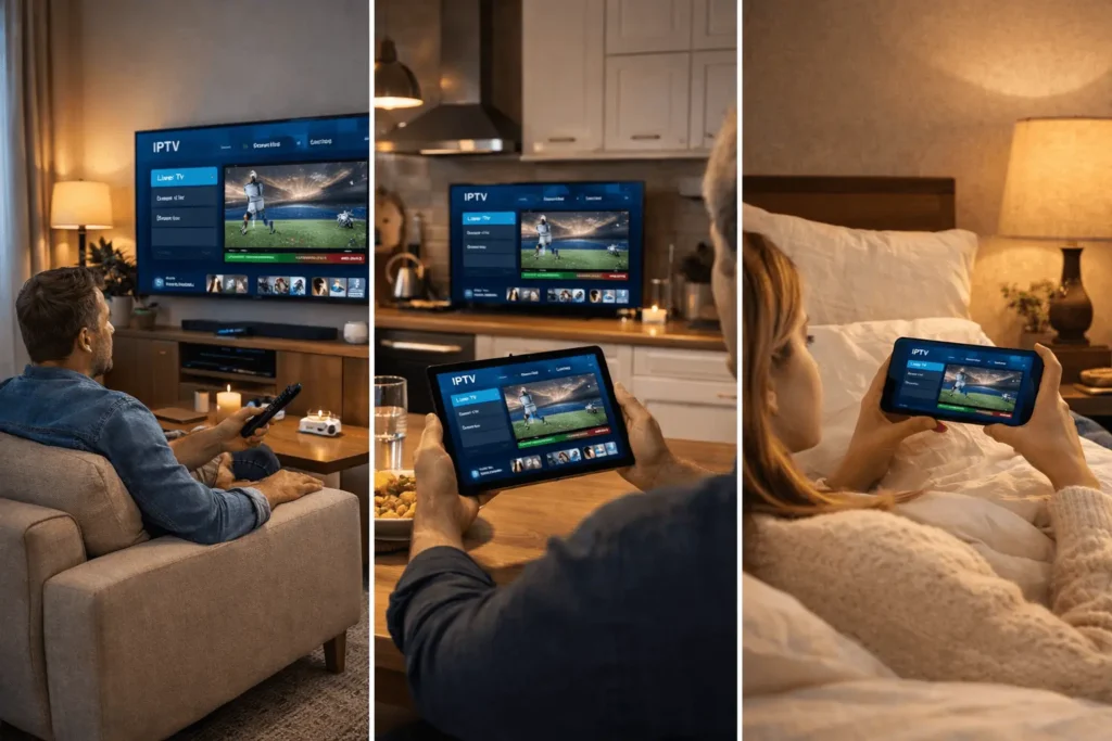 IPTV plusieurs écrans
