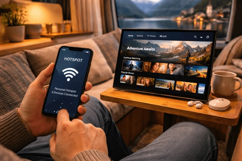 IPTV camping-car Luxembourg