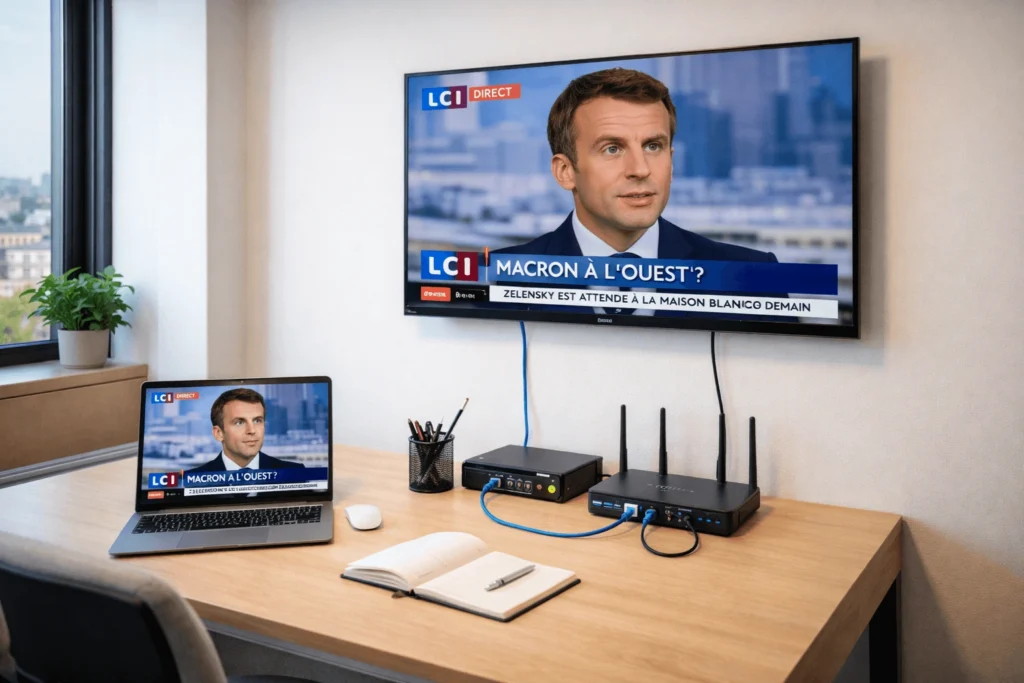 IPTV salon coiffure professionnel
