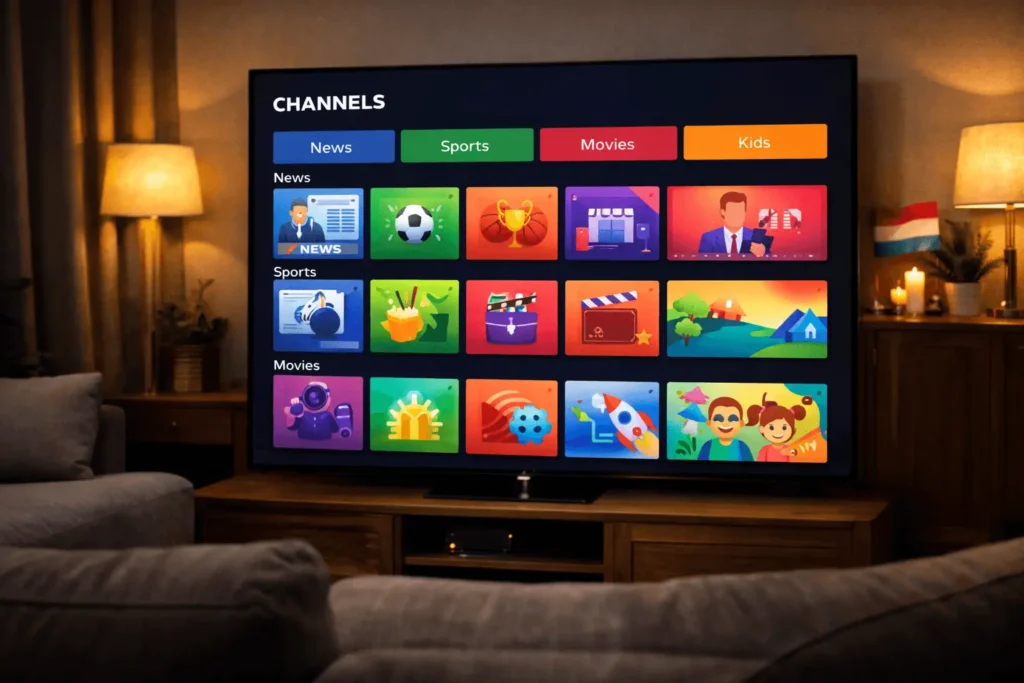 chaînes IPTV Luxembourg